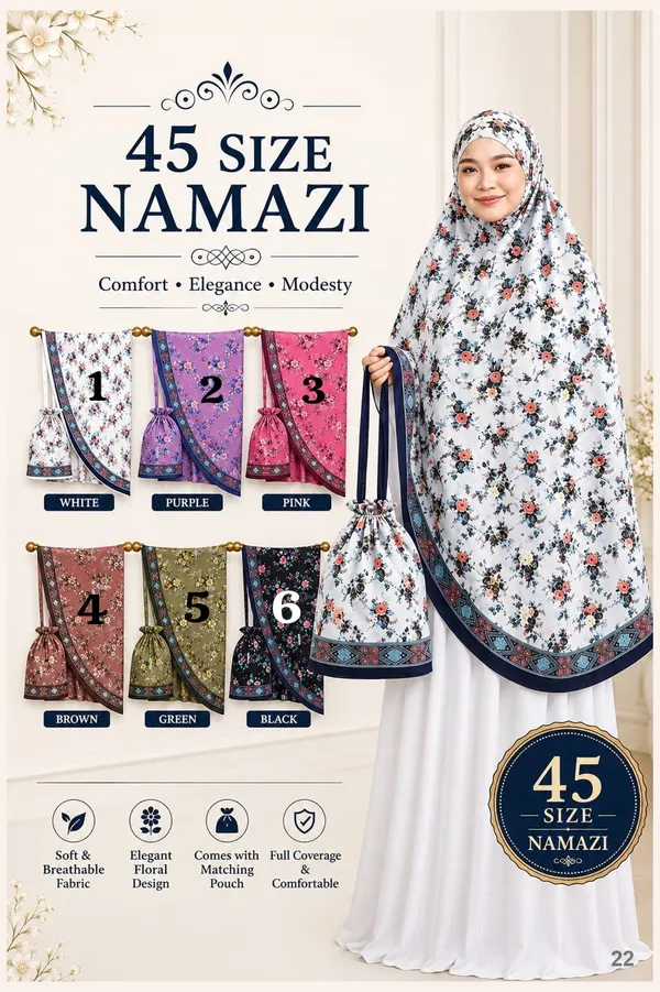 Imported Namazi Makhana with bag | Size 45 | HJ302